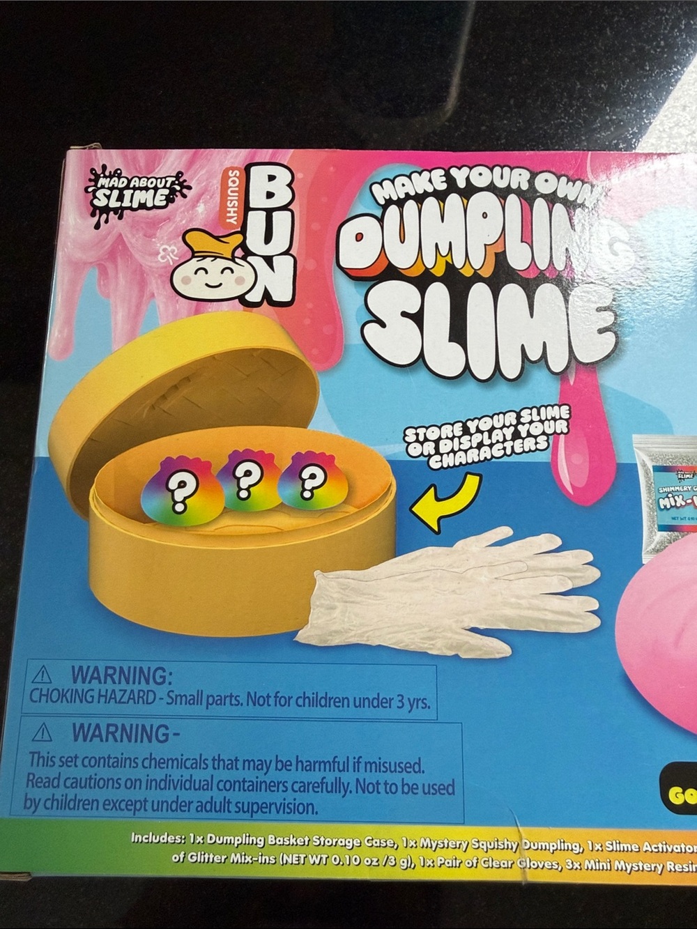 NIB 100% Auth RMS Make Your Own Dumpling Slime Kit - Pink - Picture 5 of 6